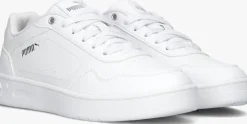 witte puma lage sneakers court classy