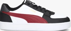 witte puma lage sneakers caven 2.0 jr