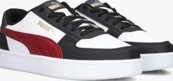 witte puma lage sneakers caven 2.0 jr