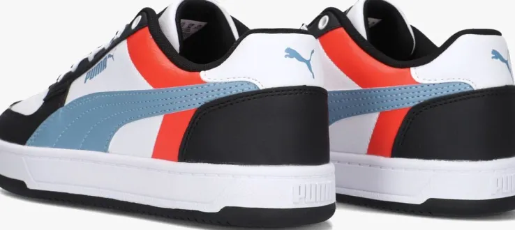 witte puma lage sneakers caven 2.0 jr