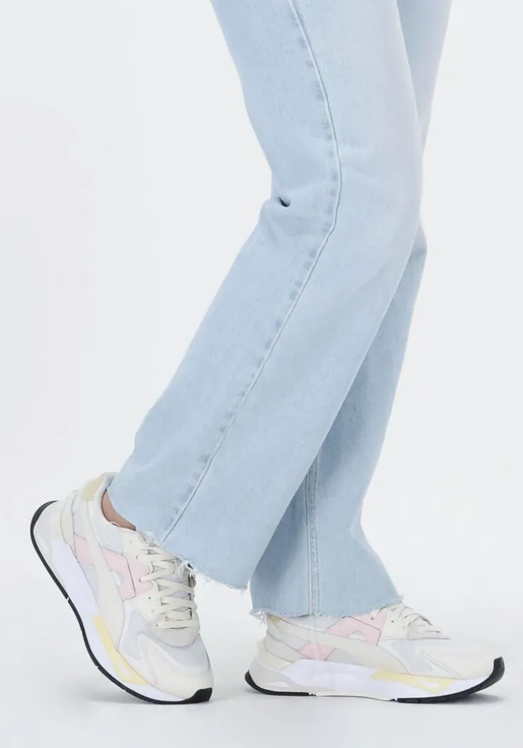 witte puma lage sneakers mirage sport loom