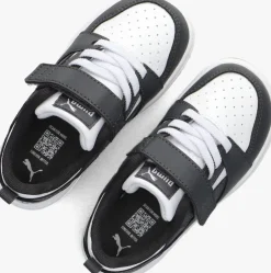 witte puma lage sneakers rebound v6 lo inf