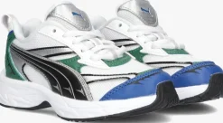 witte puma lage sneakers morphic techie