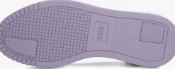 witte puma lage sneakers carina street jr