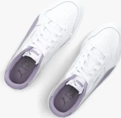 witte puma lage sneakers carina street jr