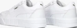 witte puma lage sneakers cali court dames