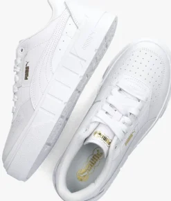witte puma lage sneakers cali court dames