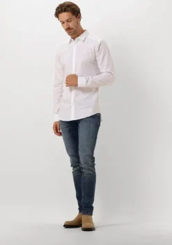 witte pure path casual overhemd essential casual shirt