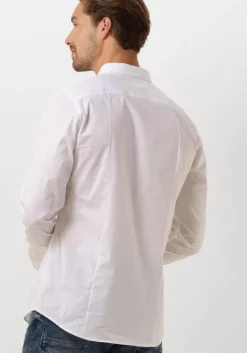 witte pure path casual overhemd essential casual shirt