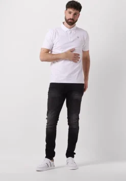 witte pure path polo pure logo polo with chest print