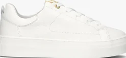 witte red-rag lage sneakers 13360
