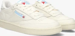 witte reebok lage sneakers club c 85 vintage
