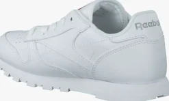 witte reebok lage sneakers classic leather kids