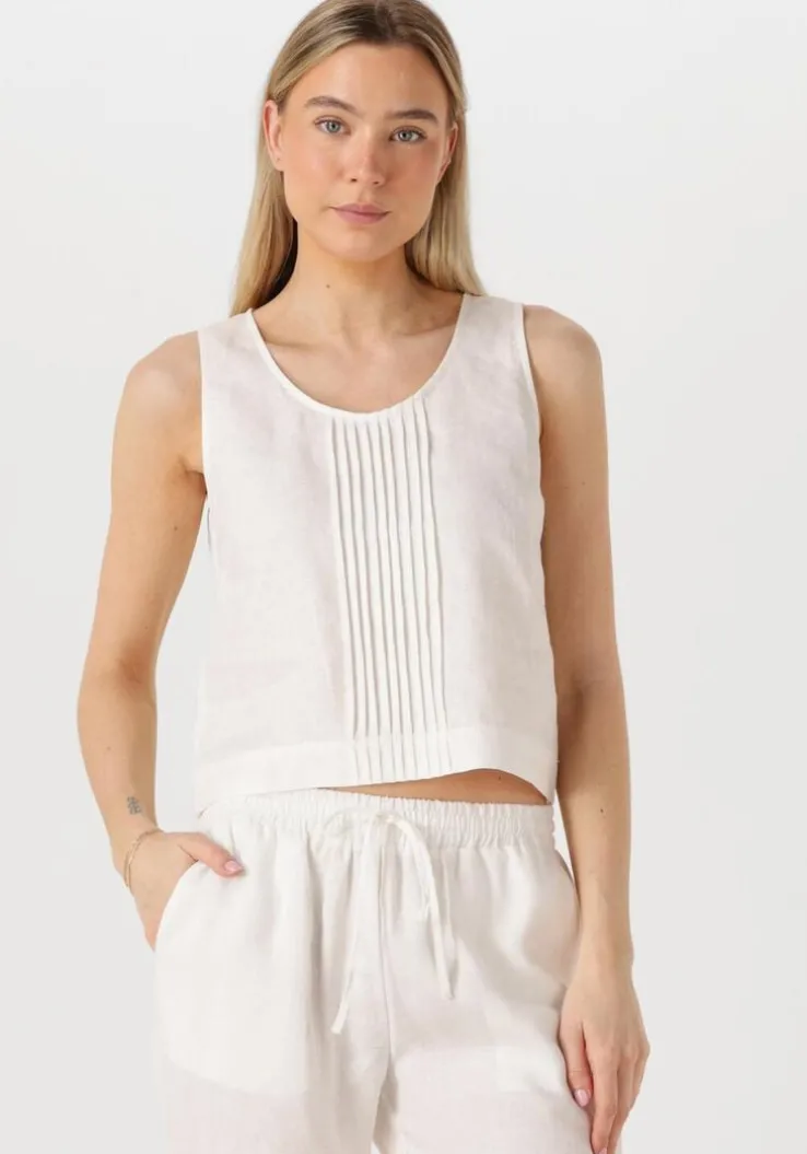 witte resort finest top crop top linen
