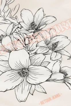 witte retour t-shirt nathan