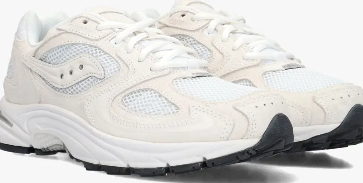 witte saucony lage sneakers grid jazz 9