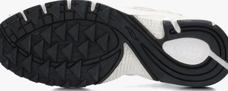 witte saucony lage sneakers grid jazz 9