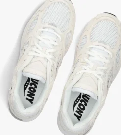 witte saucony lage sneakers grid jazz 9