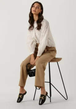 witte scotch & soda blouses tie front easy volume dobby blouse