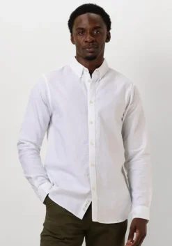 witte scotch & soda casual overhemd oxford solid