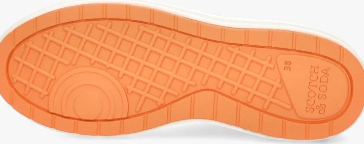 witte scotch & soda hoge sneakers iris