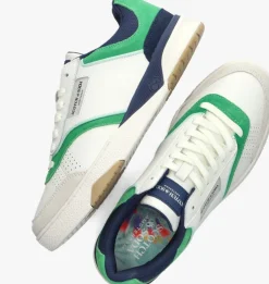 witte scotch & soda lage sneakers court cup