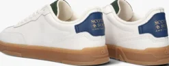 witte scotch & soda lage sneakers slim