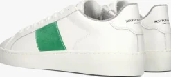 witte scotch & soda lage sneakers plakka 2.0