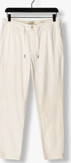 witte scotch & soda pantalon warren - straight fit twill jogger