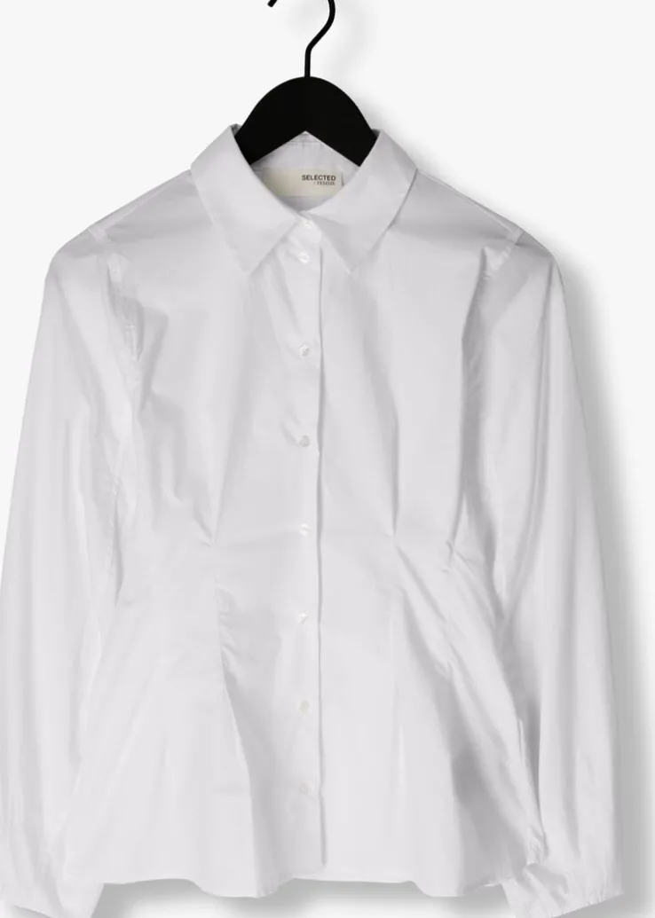 witte selected femme blouses slfdelia ls shirt