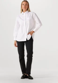 witte selected femme blouses slfester ls oversize shirt