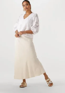 witte selected femme blouses slfcathi-sadie 3/4 top ff