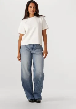 witte selected femme top slftenny ss boxy o-neck