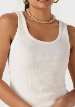 witte selected femme top slfanna u-neck tank top