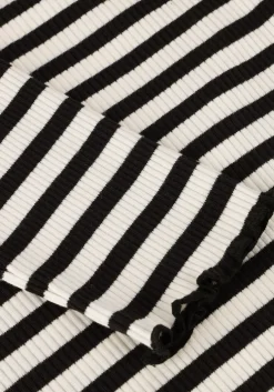 witte selected femme t-shirt anna ls crew neck tee stripe