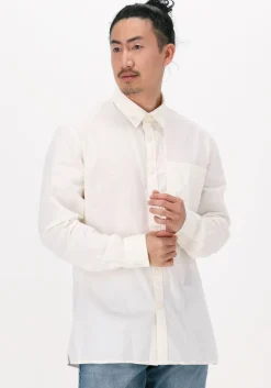 witte selected homme casual overhemd slhregaxel shirt ls seersucker