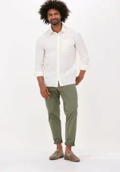 witte selected homme casual overhemd slhregaxel shirt ls seersucker