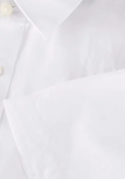 witte selected homme casual overhemd slhslimnew-linen shirt ss classic