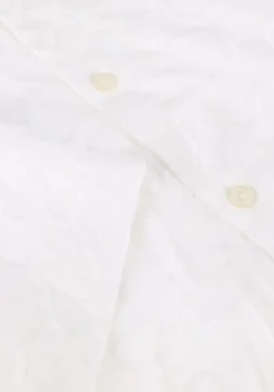 witte selected homme casual overhemd slhrelaxeli emb ss shirt