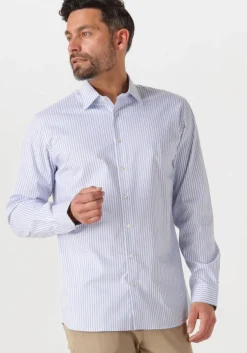 witte selected homme klassiek overhemd slhslim-performance shirt ls noos