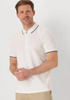 witte selected homme polo slhfave sport zip ss polo noos