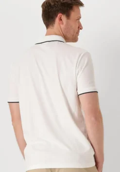 witte selected homme polo slhfave sport zip ss polo noos