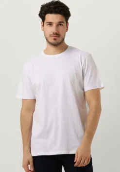 witte selected homme t-shirt slhaspen ss o-neck tee noos