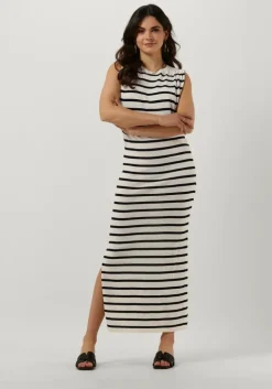 witte semicouture maxi jurk scdanielle dress