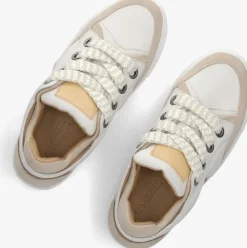 witte shabbies lage sneakers ragy chunky