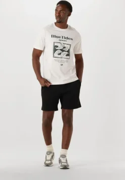 witte shiwi t-shirt men liam regular t-shirt blue tides