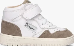 witte shoesme hoge sneakers bn24s008