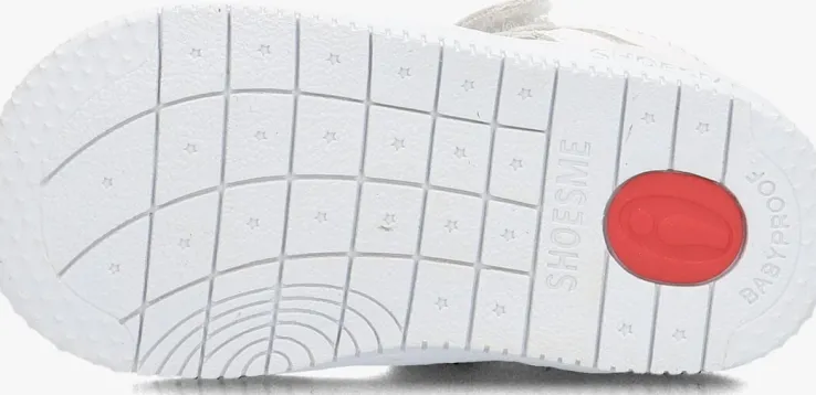 witte shoesme hoge sneakers bn24s008