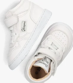 witte shoesme hoge sneakers bn24s008