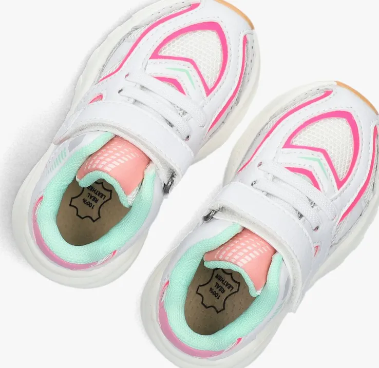 witte shoesme lage sneakers lw25s052